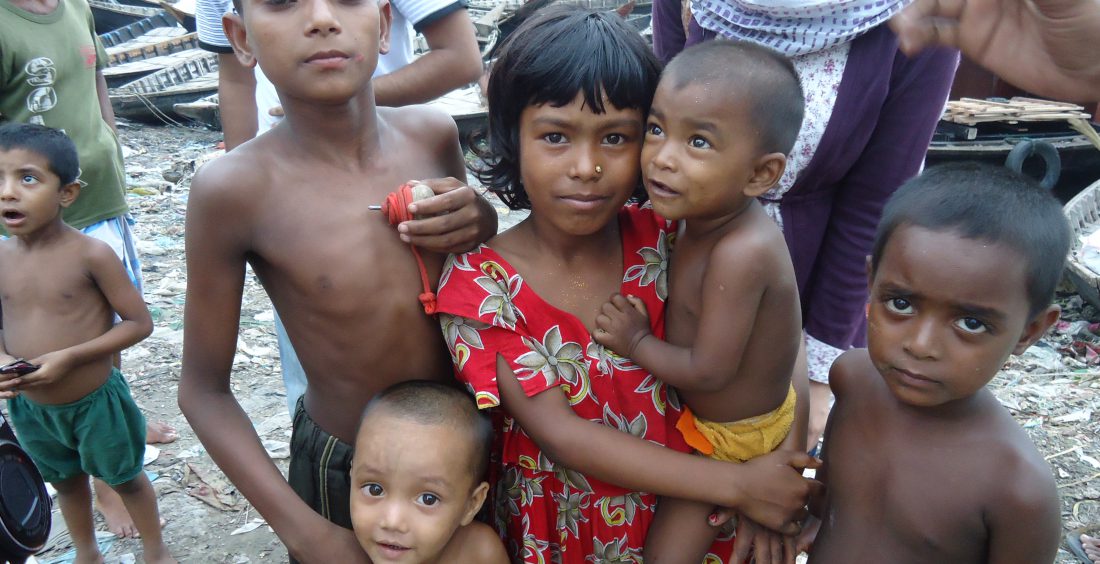 Helping hands children group