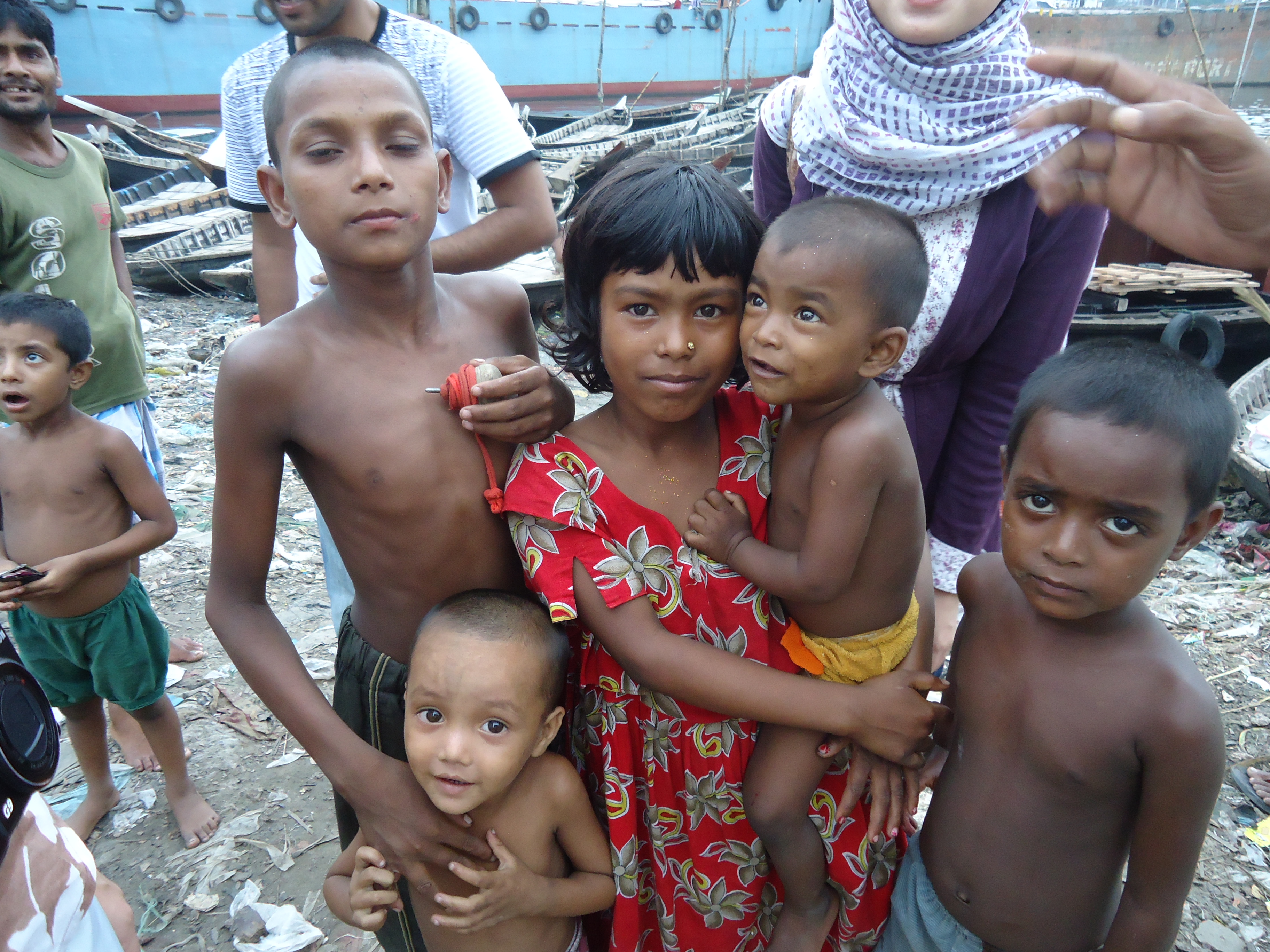 Helping hands children group